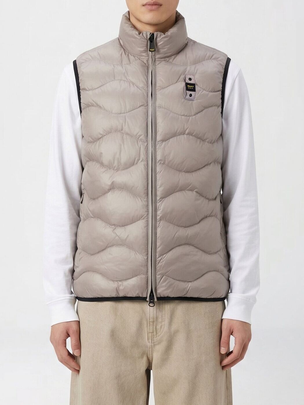 ブラウアー BLAUER ジレ より良い メンズ 薄墨色 Vests 26SBLUX0218400595891 関税 貨物輸送無料 2026SS gi
