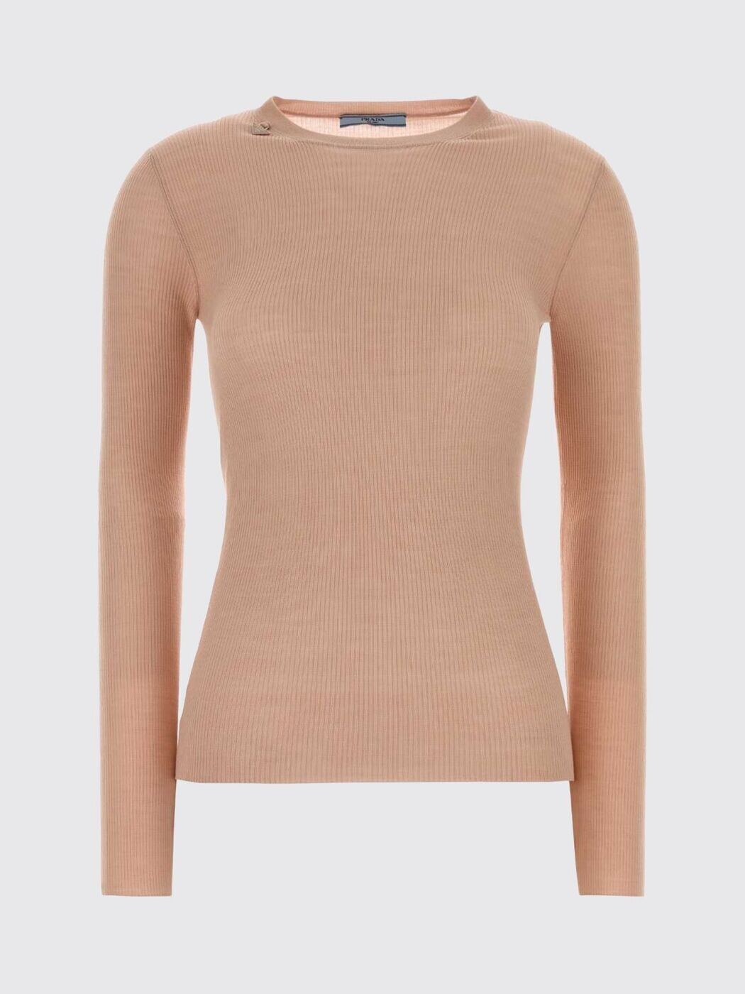 プラダ PRADA プルオーバー 編み物御召しもの レディース ベージュ Knitwear P24Z2CSOOO18PX 関税 貨物輸送無料 2026SS gi