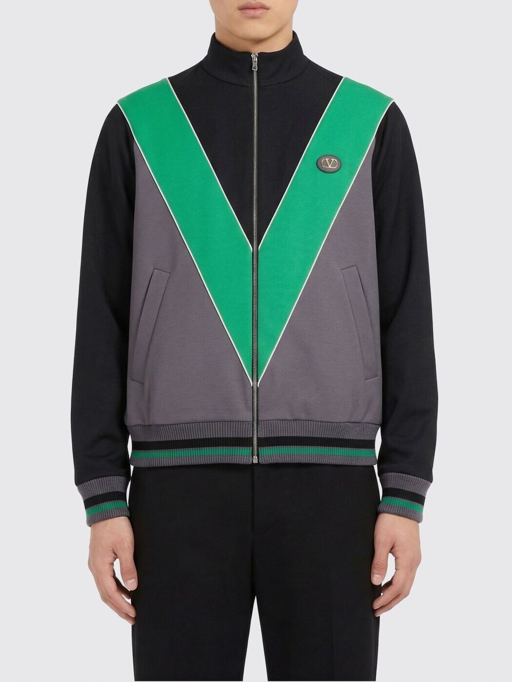 バレンチノ VALENTINO トレイナー 調教師 メンズ 黒いこと Sweatshirts 8V3MF29LAYY 関税 貨物輸送無料 2026SS gi