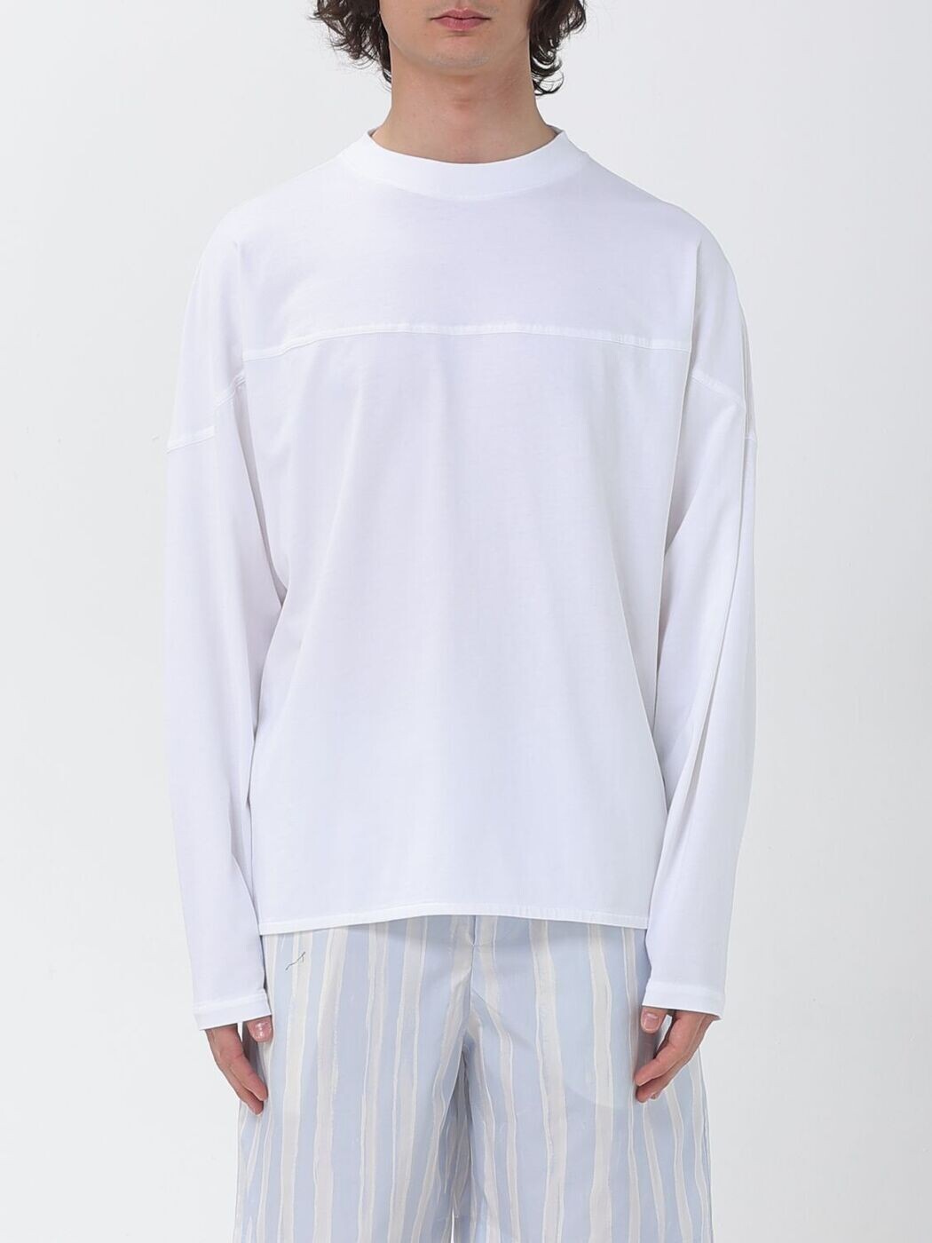 ジャックムス JACQUEMUS プルオーバー メンズ 白いこと T-shirts TSM00587AJ00029 関税 貨物輸送無料 2026SS gi