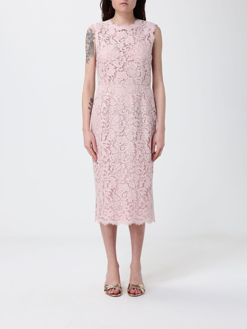 ドルチェ\u0026ガッバーナ DOLCE\u0026GABBANA 衣裳 御召しもの レディース サクラ色 Dresses F6H0ZTHLMTB 関税 貨物輸送無料 2026SS gi