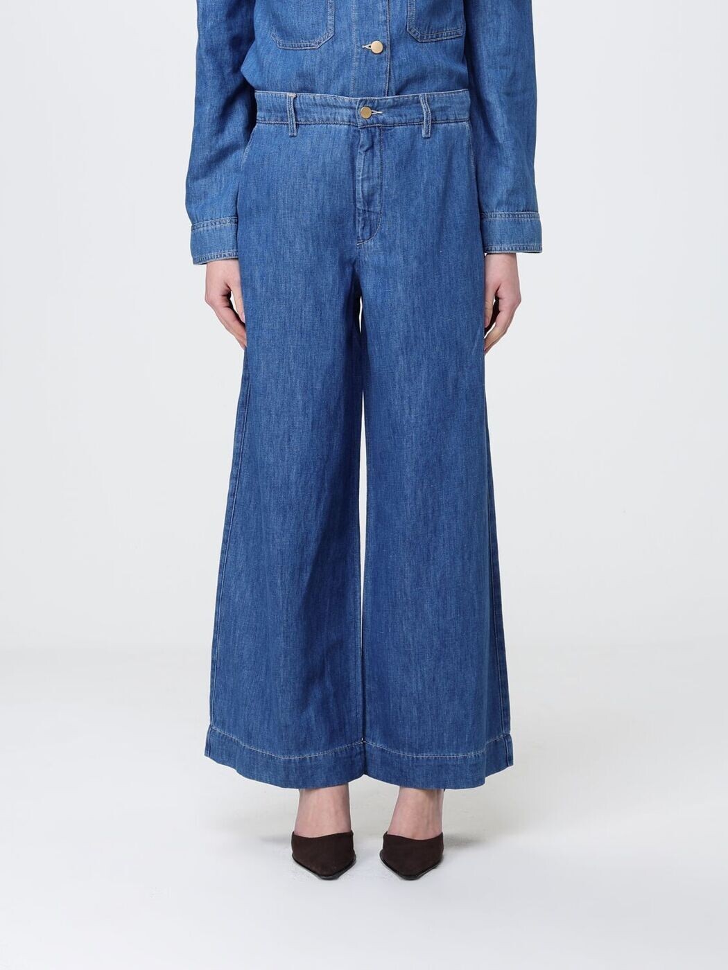 エスマックスマーラ S MAX MARA デニム レディース ネイビー Jeans 2619181043600 関税 送料無料 2026SS gi