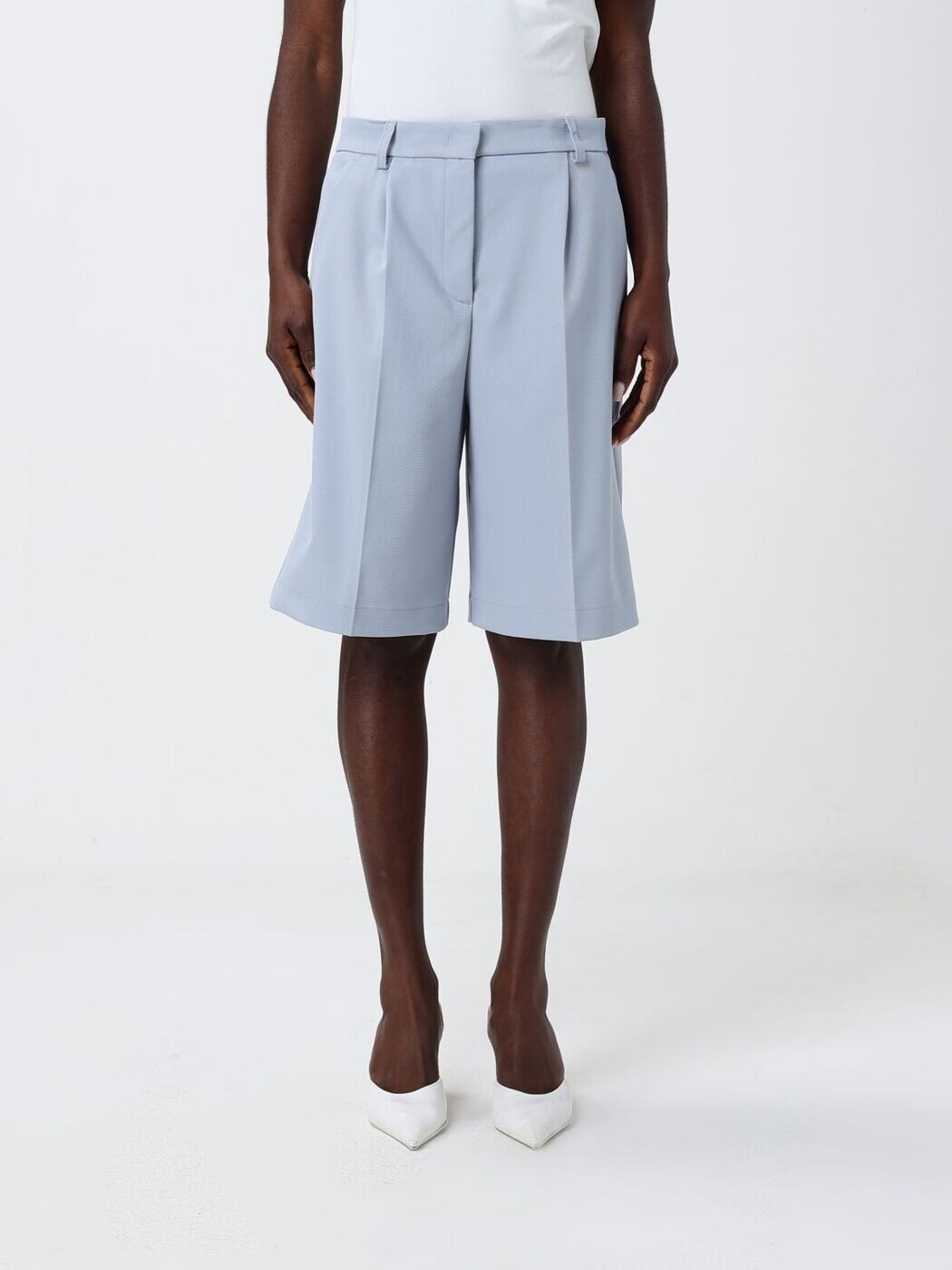ピンコ PINKO デニムショーツ ショーツ レディース ブルー Denim shorts 106482A32G 関税 送料無料 2026SS gi