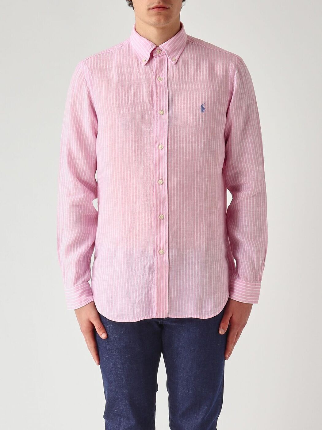 ポロ ラルフ ローレン POLO RALPH LAUREN シャツ メンズ ピンク Shirts 710B15594 Pink 関税 送料無料 2026SS gi|BRANDSHOP「il Tesoro」