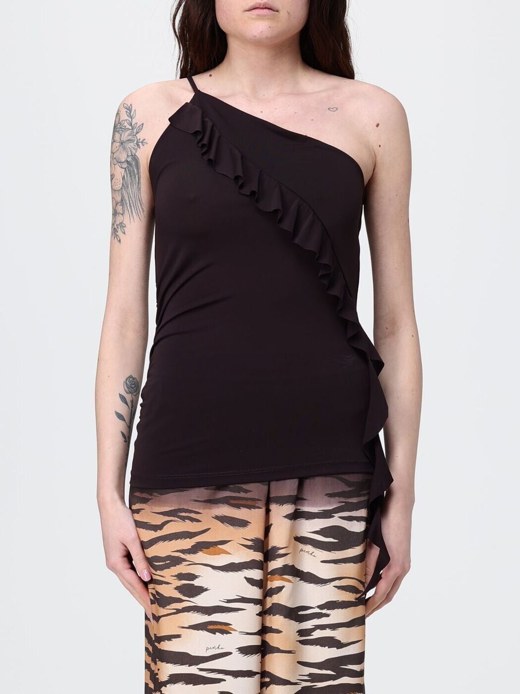 ピンコ PINKO ティーシャツ トップス レディース 赤銅色 T-shirts and tops 106374A35E 関税 貨物輸送無料 2026SS gi トップス-Tシャツ・カットソー-レディースファッション