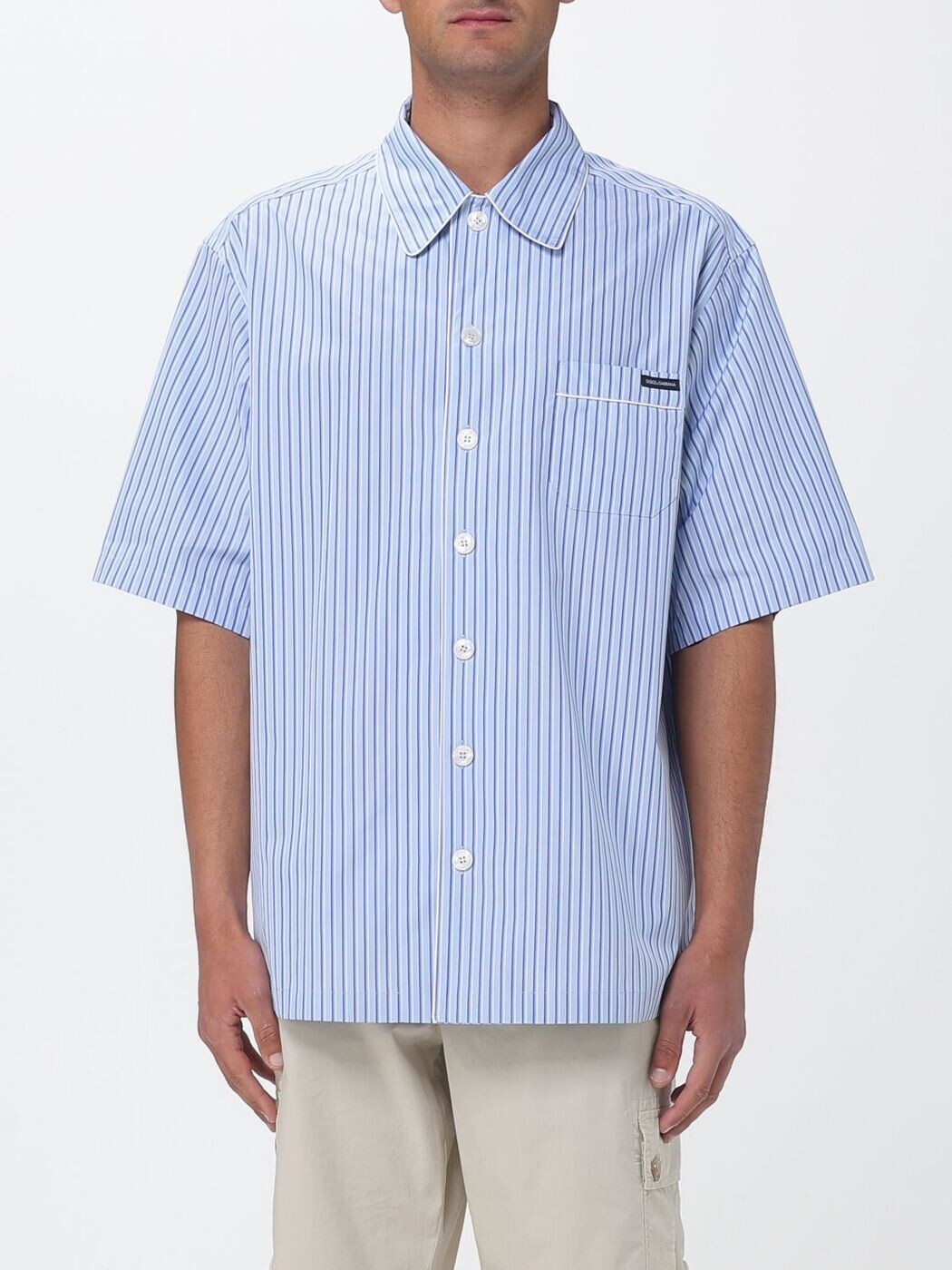 ドルチェ&ガッバーナ DOLCE&GABBANA シャツ メンズ Shirts G5OL6TFR513 Striped 関税 送料無料 2026SS gi|BRANDSHOP「il Tesoro」