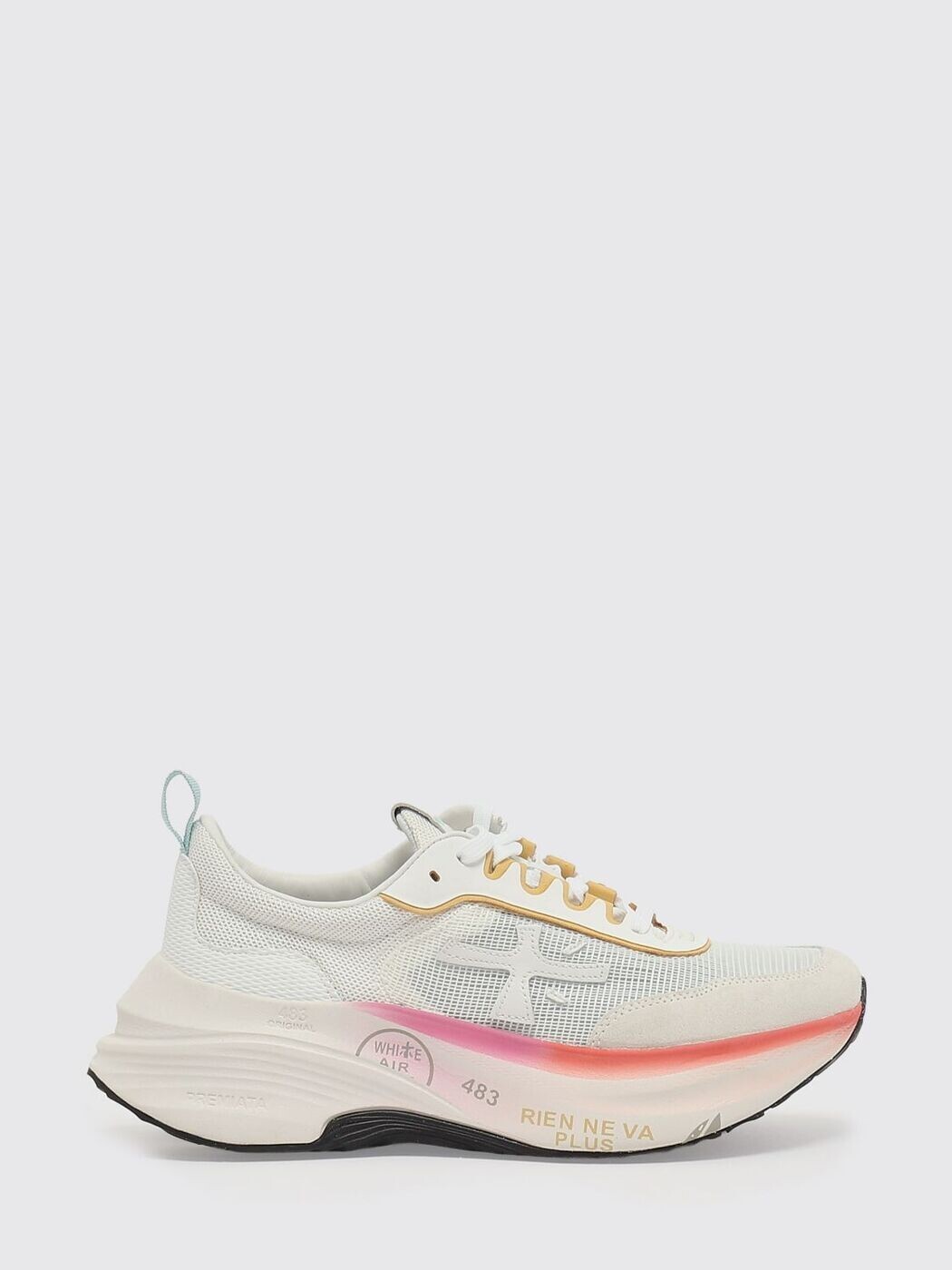 プレミアータ PREMIATA スニーカー レディース 白いこと Sneakers HILL 関税 貨物輸送無料 2026SS gi