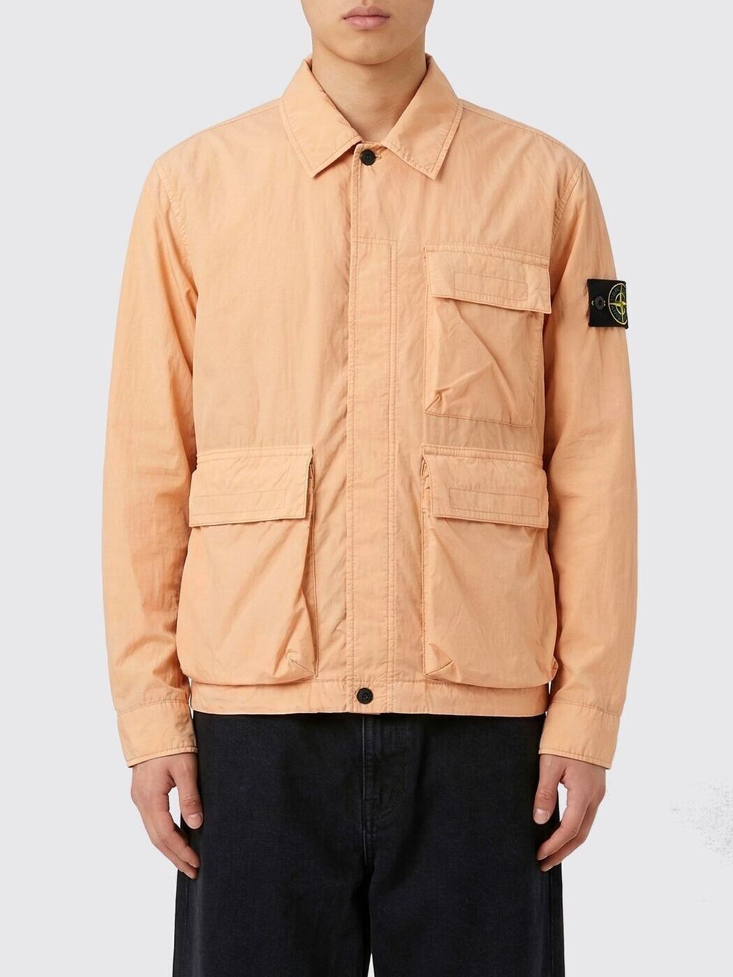 石ころ 島 STONE ISLAND 上衣 メンズ サクラ色 Jackets 4100003S0A23 Pink 関税 貨物輸送無料 2026SS gi