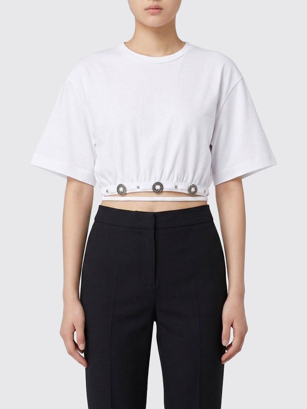 ピンコ PINKO プルオーバー トップス レディース 白いこと T-shirts and tops 106907A3AR 関税 貨物輸送無料 2026SS gi