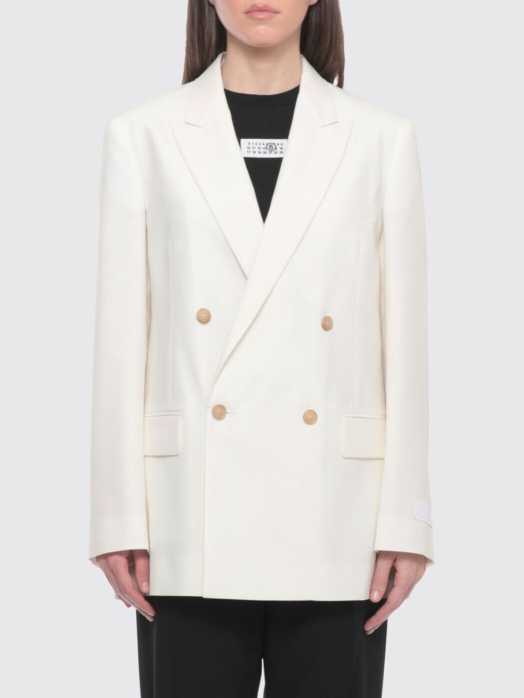 エムエム6 メゾン マルジェラ MM6 MAISON MARGIELA スーツジャケット スーツ ジャケット レディース ベージュ Suit Jackets S52BN0144M35436 Beige 関税 送料無料 2026SS gi|BRANDSHOP「il Tesoro」