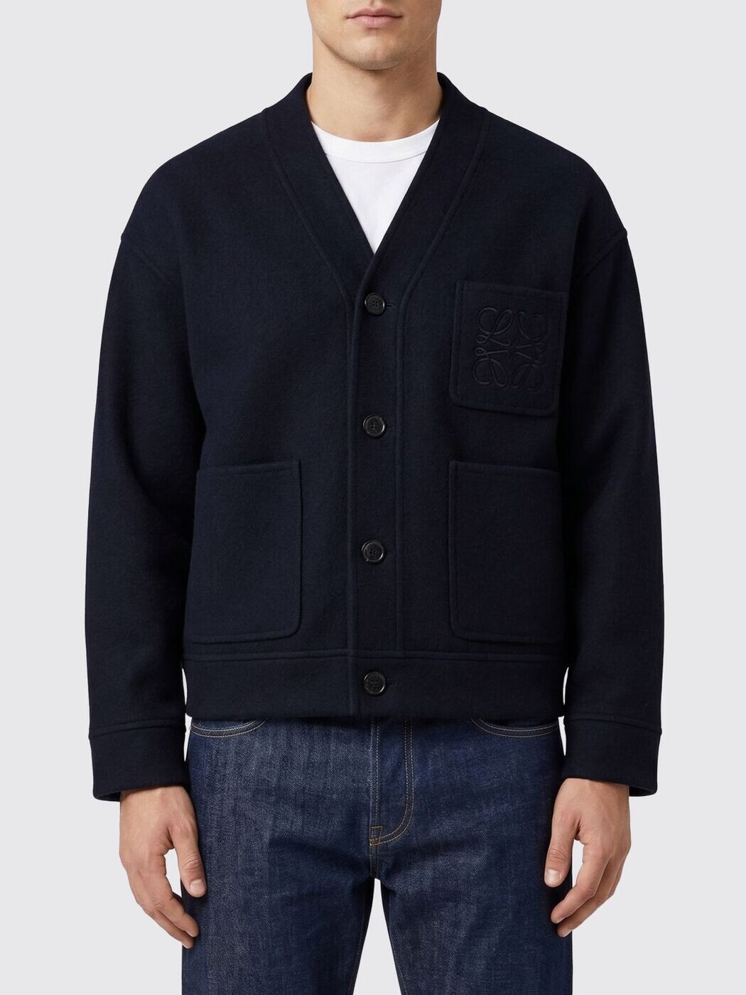 ロエベ LOEWE プルオーバー 編み物御召しもの メンズ 米国海軍 Knitwear H526Y07W34 関税 貨物輸送無料 2026SS gi