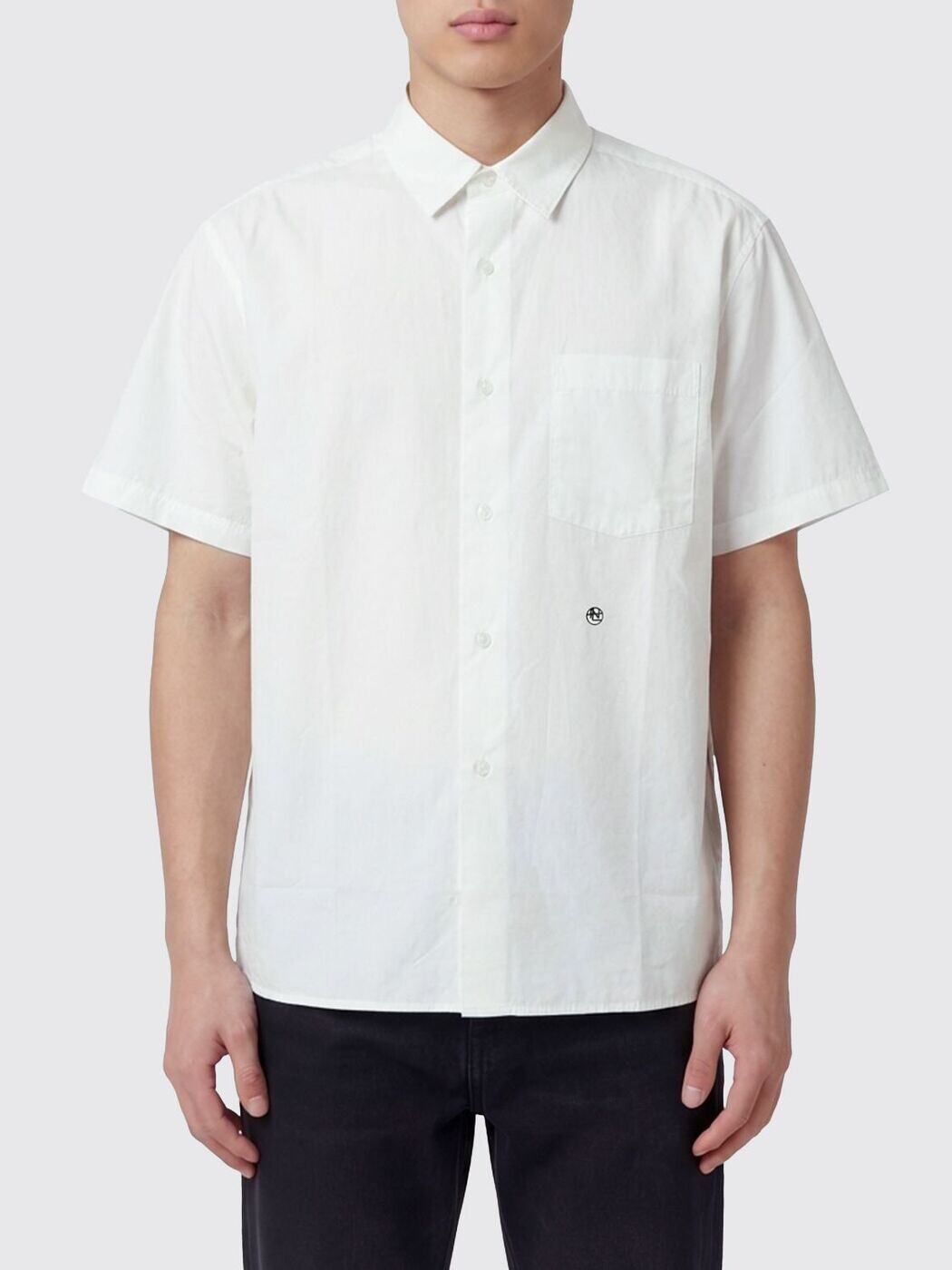 ナナミカ NANAMICA プルオーバー メンズ 白いこと Shirts S26SG088E White 関税 貨物輸送無料 2026SS gi