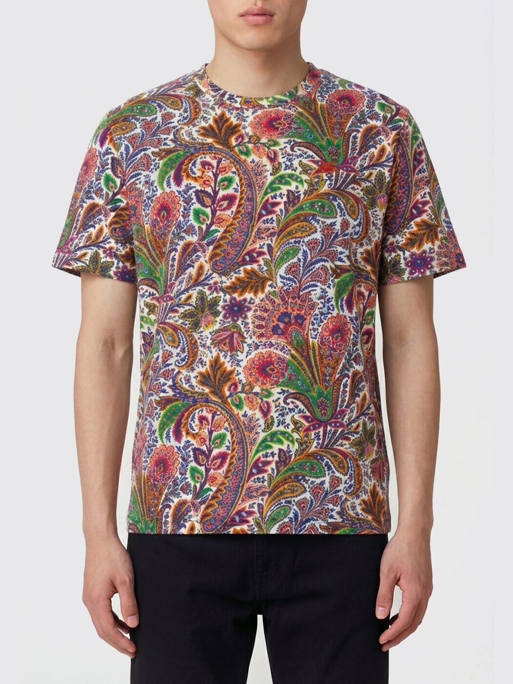 エトロ ETRO プルオーバー メンズ マルチ色つや T-shirts MRMA0002AKG28 関税 貨物輸送無料 2026SS gi