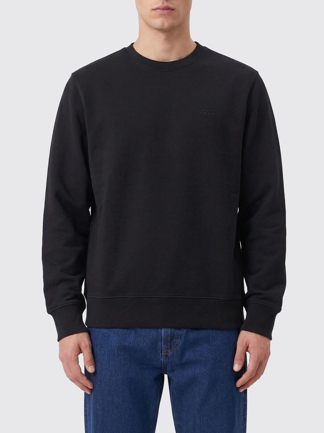 主任者 BOSS トレーナー 調教師 メンズ 黒いこと Sweatshirts 50546387 関税 貨物輸送無料 2026SS gi