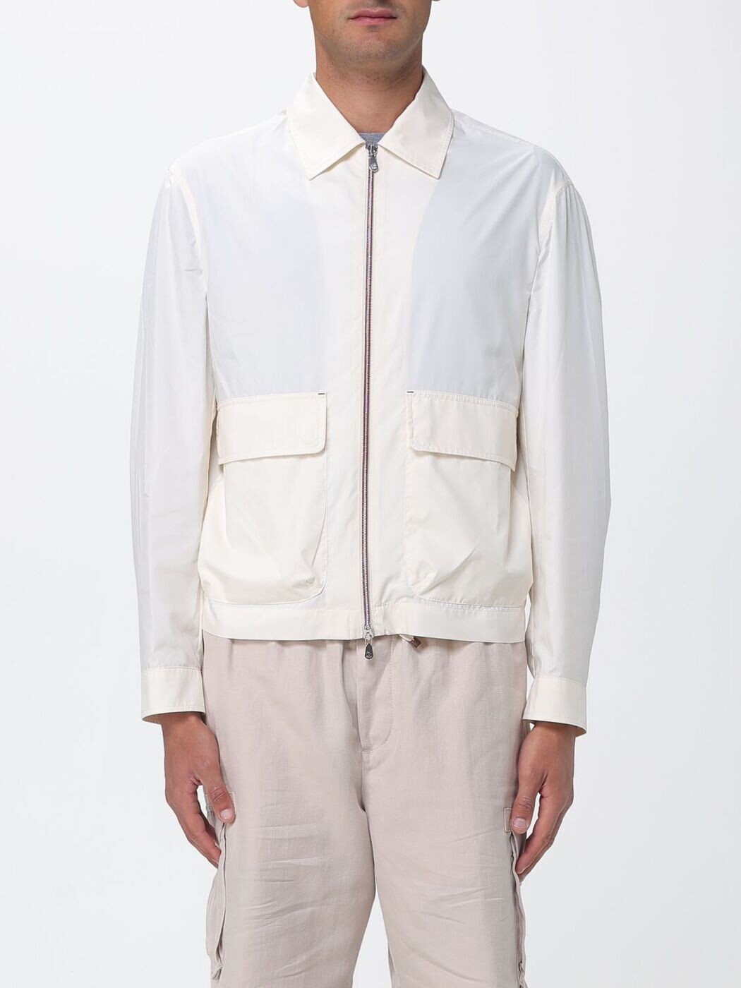 ブルネロ クチネリ BRUNELLO CUCINELLI 上衣 メンズ 白いこと Jackets MV4086570 関税 貨物輸送無料 2026SS gi