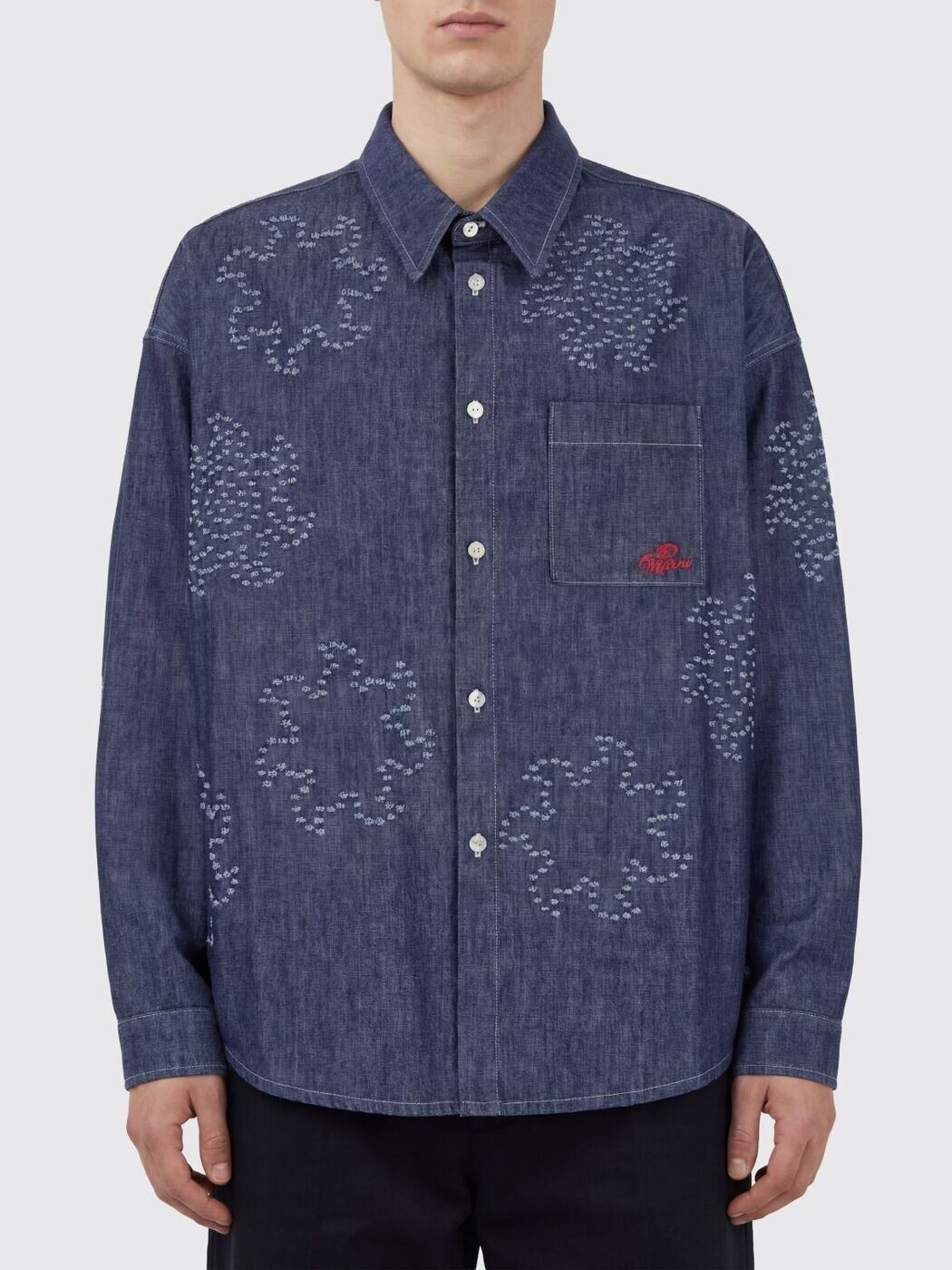 マルニ MARNI シャツ メンズ ブルー Shirts CUJU0061S4USCY72 Blue 関税 送料無料 2026SS gi｜BRANDSHOP「il Tesoro」