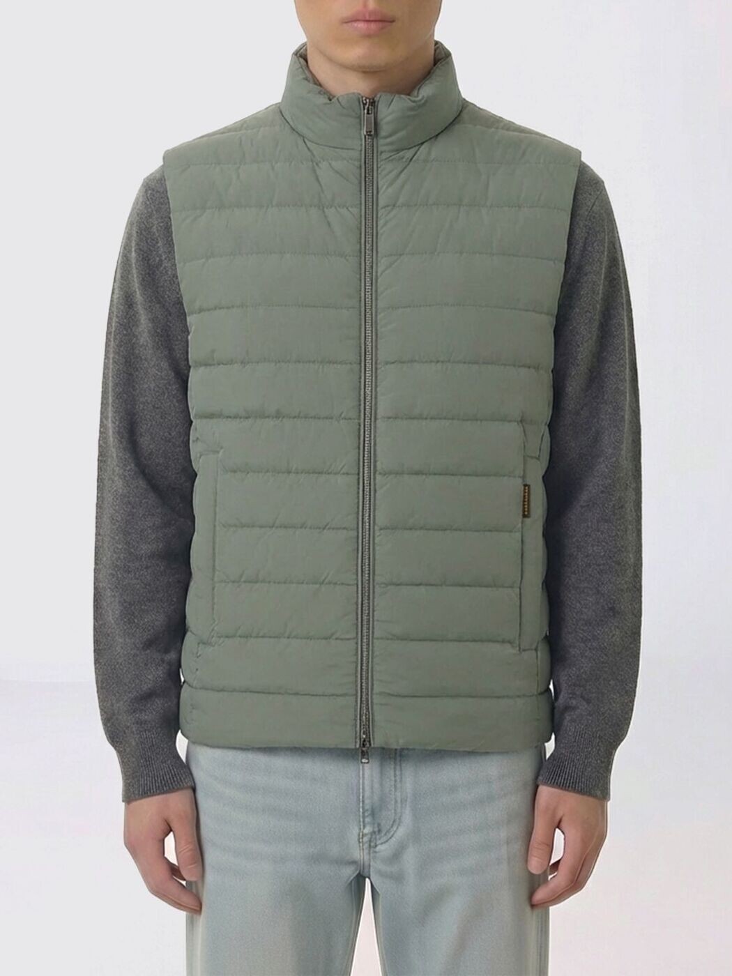 ムーレー MOORER ジレ より良い メンズ 緑であること Vests CALAFOS 関税 貨物輸送無料 2026SS gi