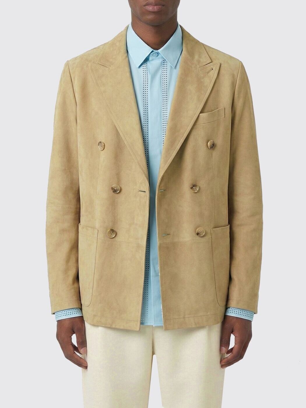 カナーリ CANALI 上衣 メンズ ベージュ Jackets O70482LE00281 関税 貨物輸送無料 2026SS gi