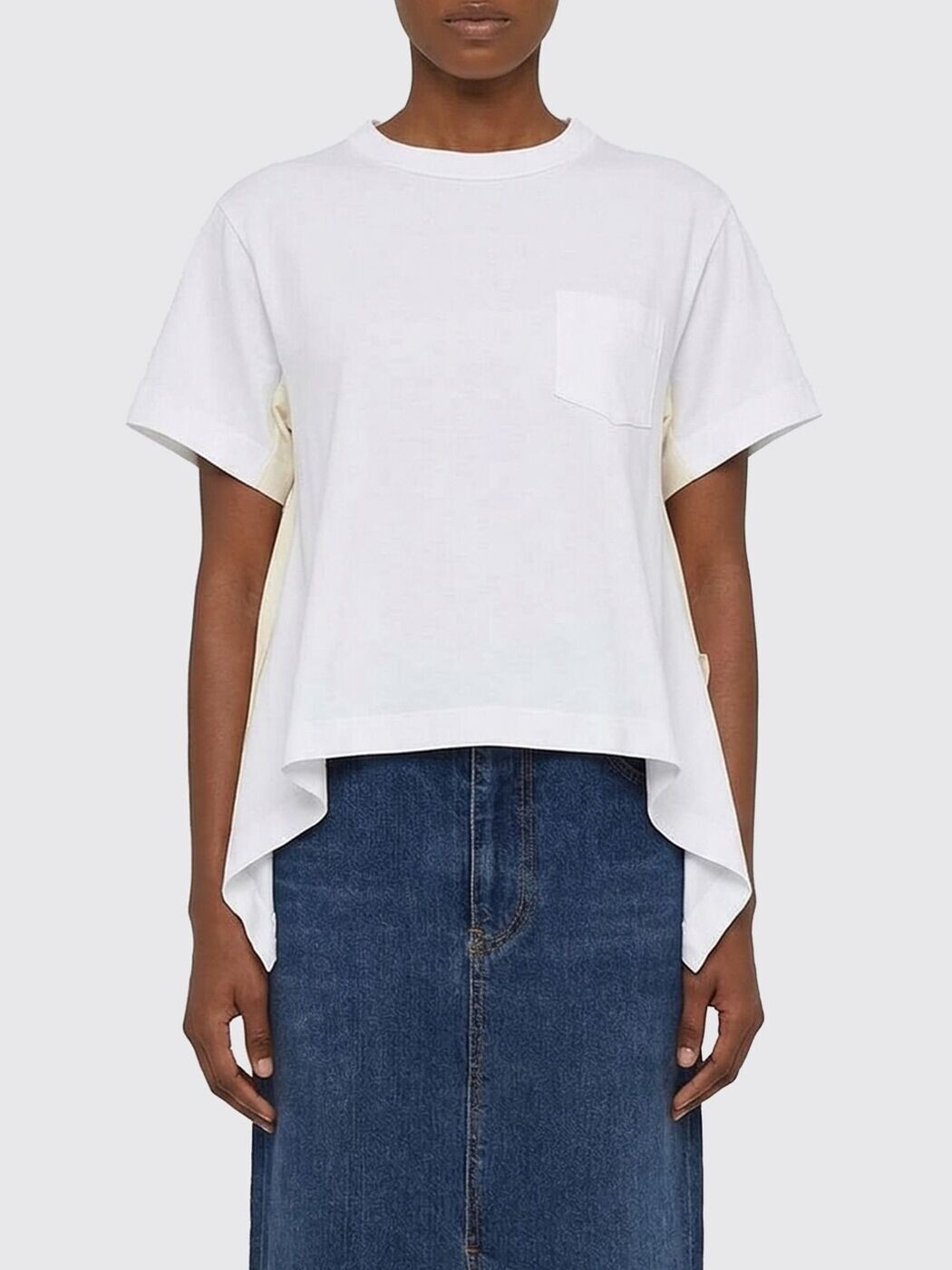 サカイ SACAI スポーツシャツ プルオーバー レディース 白いこと T-shirts and polo shirts 2608404 関税 貨物輸送無料 2026SS gi