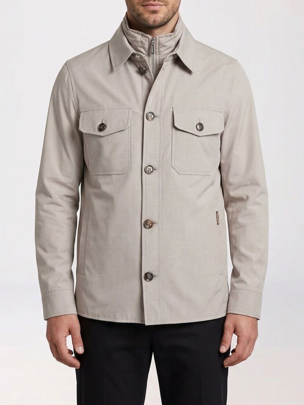 ムーレー MOORER ジャケット メンズ Jackets MOUGI101278TEPA184 Sand 関税 送料無料 2026SS gi｜BRANDSHOP「il Tesoro」