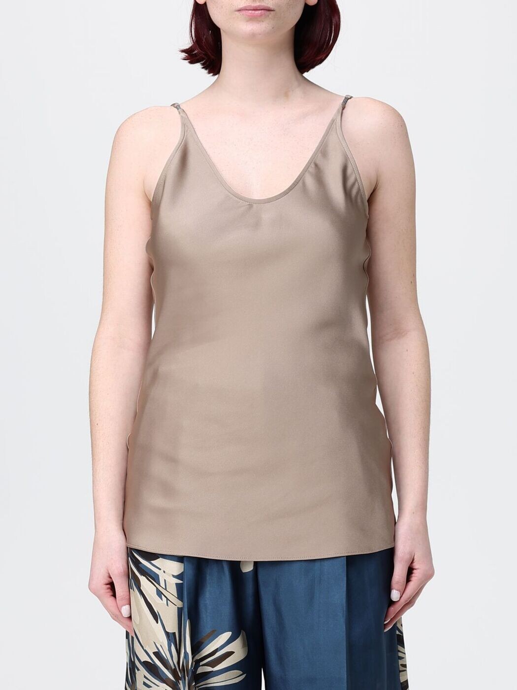 ブルネロクチネリ BRUNELLO CUCINELLI ティーシャツ トップス レディース 赤銅色 T-shirts and tops MB179EV802 関税 貨物輸送無料 2026SS gi