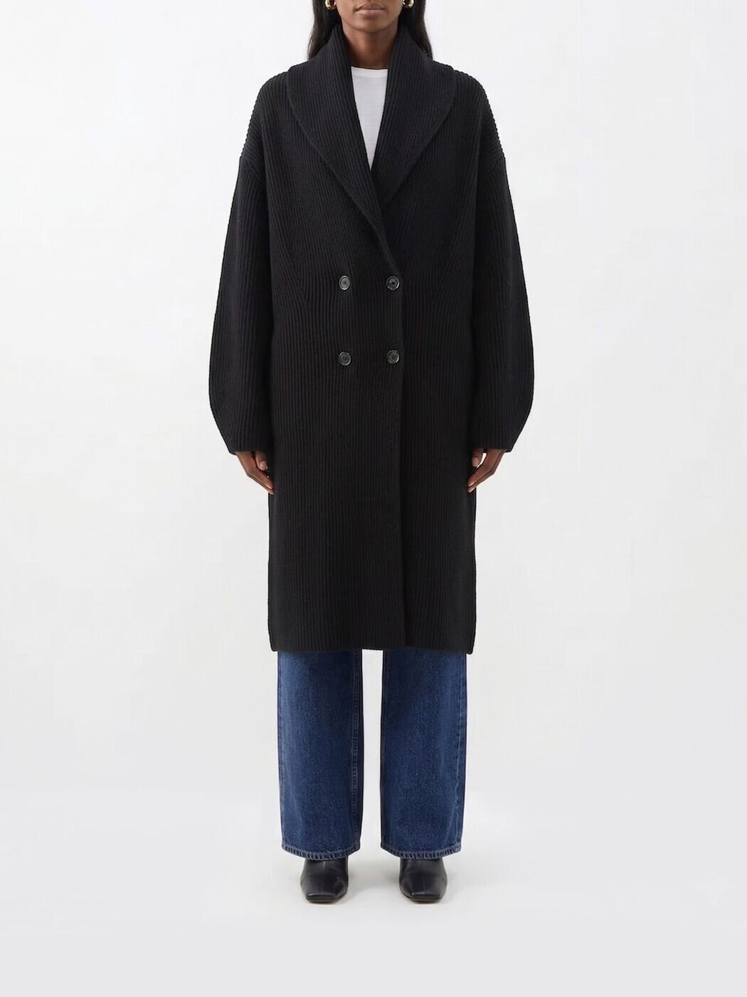 トーテム TOTEME スウェーター 編み物お召しもの レディース 黒いこと Knitwear 261WRT0698YA0239 関税 貨物輸送無料 2026SS gi