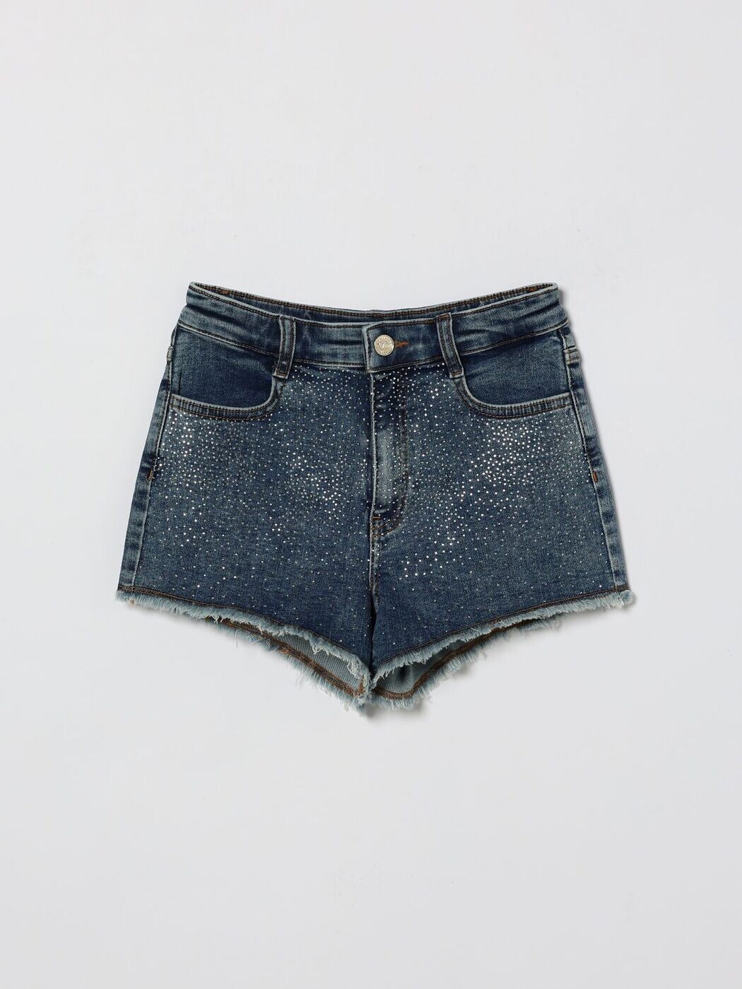 ツインセット TWINSET ショートパンツ　パンツ ショーツ ガールズ ブルー Shorts 261GJ2121 Blue 関税 送料無料 2026SS gi｜BRANDSHOP「il Tesoro」