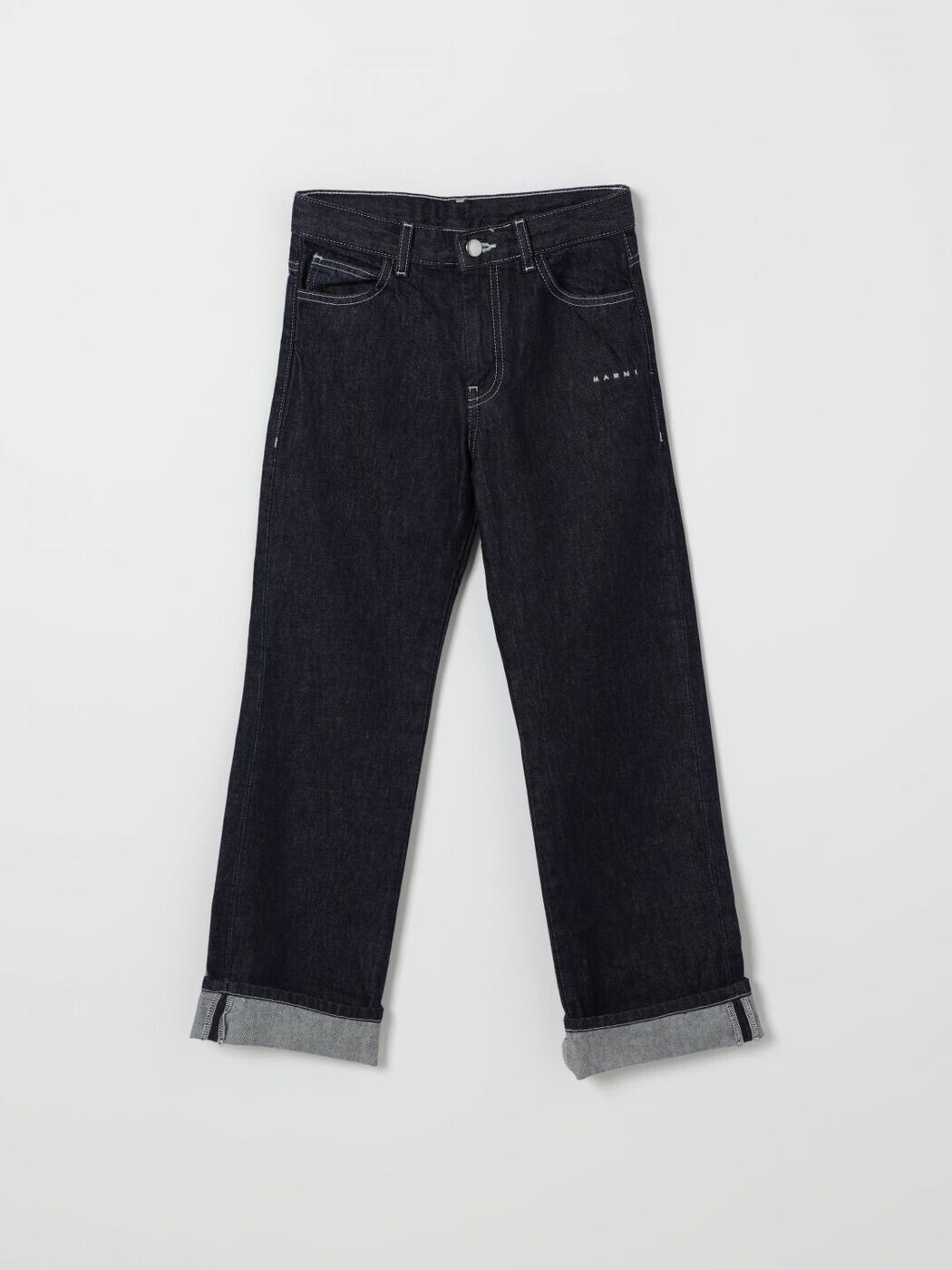 マルニ MARNI レギュラーフィットジーンズ ジーンズ ボーイズ 青碧 Regular fit jeans M01706M00WH 関税 貨物輸送無料 2026SS gi