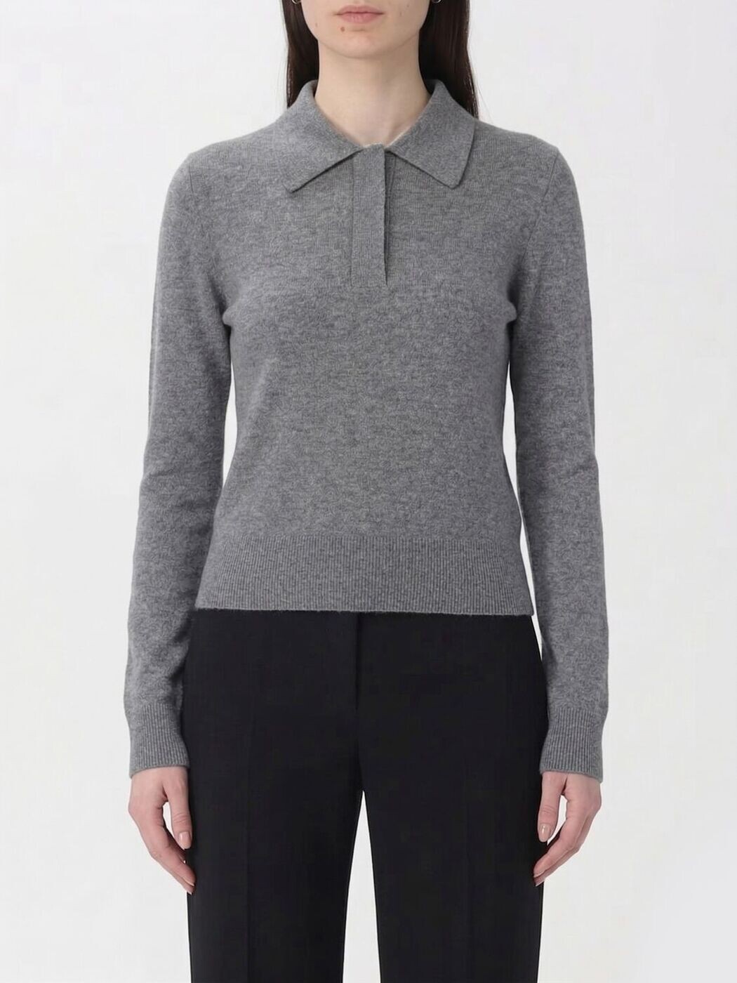 ジルサンダー JIL SANDER スポーツシャツ レディース 薄墨色 Polo J01GL0105J14827 関税 貨物輸送無料 2026SS gi