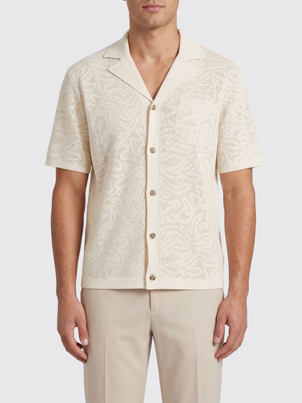 ドロール ド ムッシュ DROLE DE MONSIEUR プルオーバー メンズ 白いこと Shirts KCA174CO293 関税 貨物輸送無料 2026SS gi カジュアルシャツ-メンズファッション