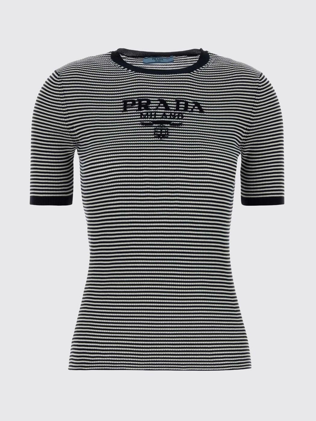 プラダ PRADA プルオーバー 編み物御召しもの レディース 青碧 Knitwear P24T1FSWMO19BV 関税 貨物輸送無料 2026SS gi