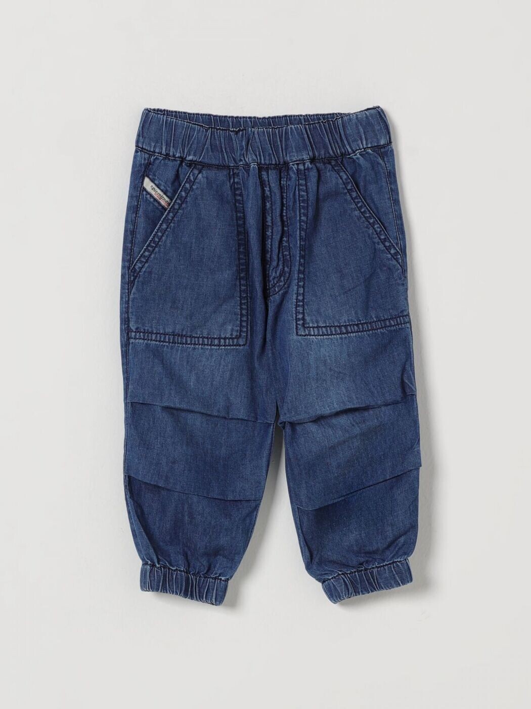ディーゼル DIESEL ズボン ズボン下 ベビーユニセックス 青碧 Pants K00725KXBRW 関税 貨物輸送無料 2026SS gi