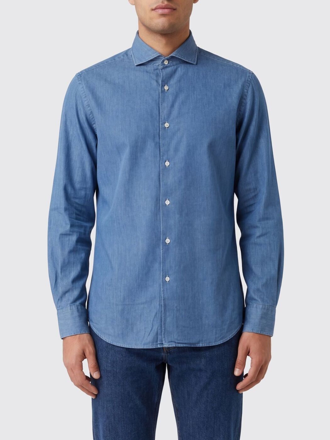 アスペジ ASPESI プルオーバー メンズ 青味 Shirts CE33D020 Blue 関税 貨物輸送無料 2026SS gi
