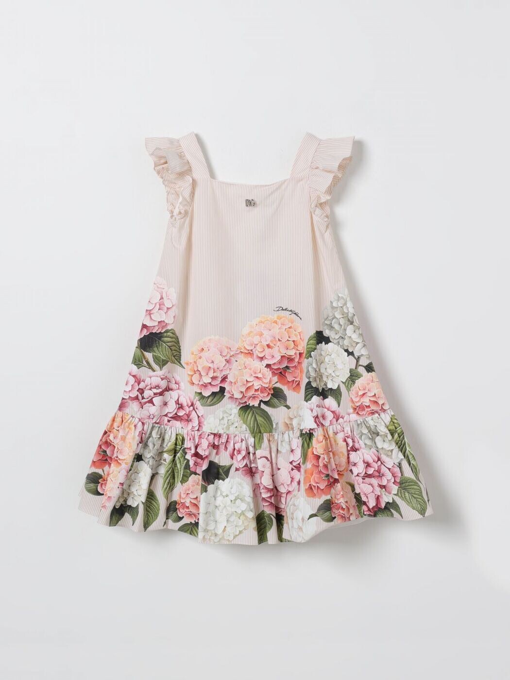 ドルチェ＆ガッバーナ DOLCE\u0026GABBANA ロングお召しもの お召しもの ガールズ 白いこと Long dresses L54DN6FI5NR 関税 貨物輸送無料 2026SS gi