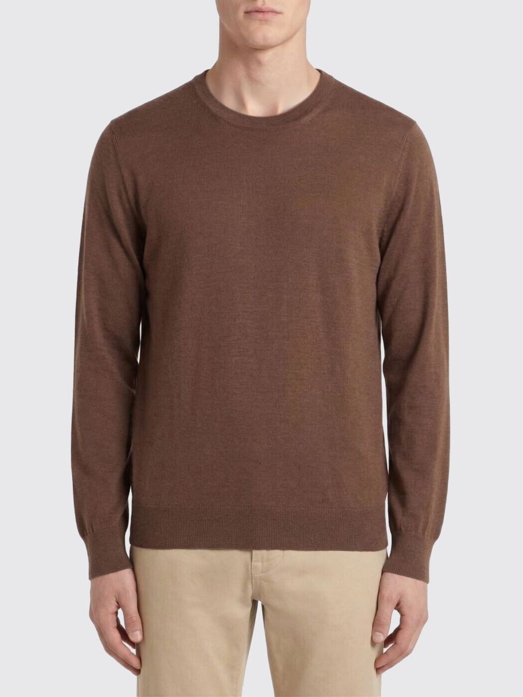フェデリ FEDELI セーター ニットウェア メンズ ブラウン Knitwear MU007012 Brown 関税 送料無料 2026SS gi｜BRANDSHOP「il Tesoro」