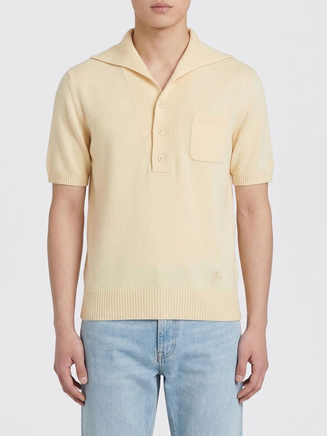 ドルチェ\u0026ガッバーナ DOLCE\u0026GABBANA スポーツシャツ メンズ ベージュ Polo shirts GXZBIZJGMGX 関税 貨物輸送無料 2026SS gi