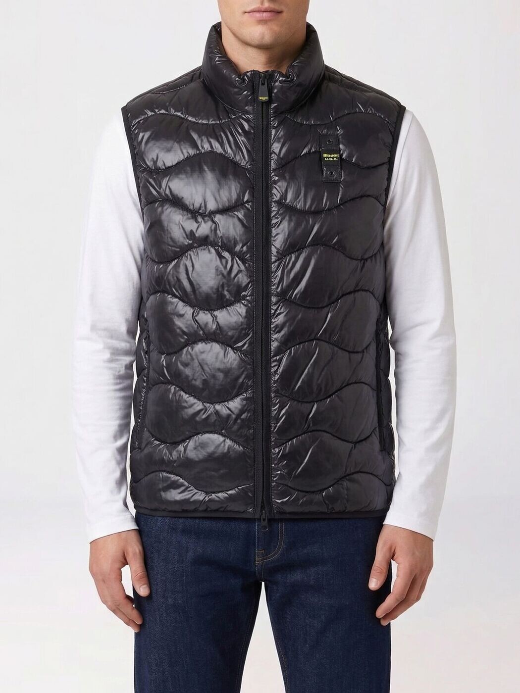 ブラウアー BLAUER ジレ より良い メンズ 黒いこと Vests 26SBLUKX02184005958 関税 貨物輸送無料 2026SS gi