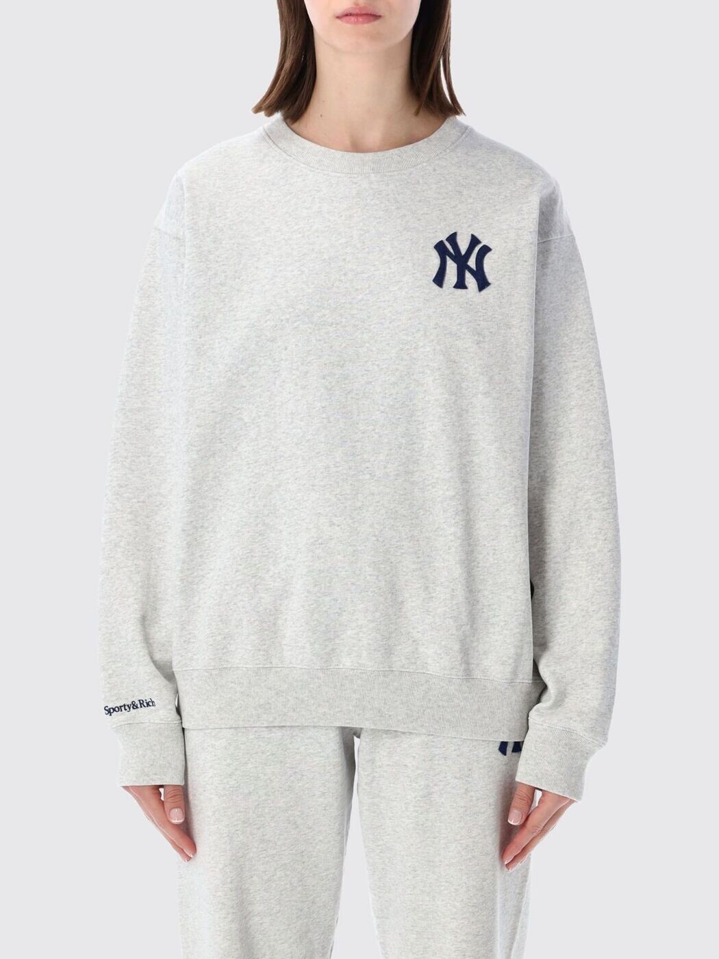 スポーティアンドリッチ SPORTY RICH 調教師 レディース 薄墨色 Sweatshirts ST071610300GY03 関税 貨物輸送無料 2026SS gi