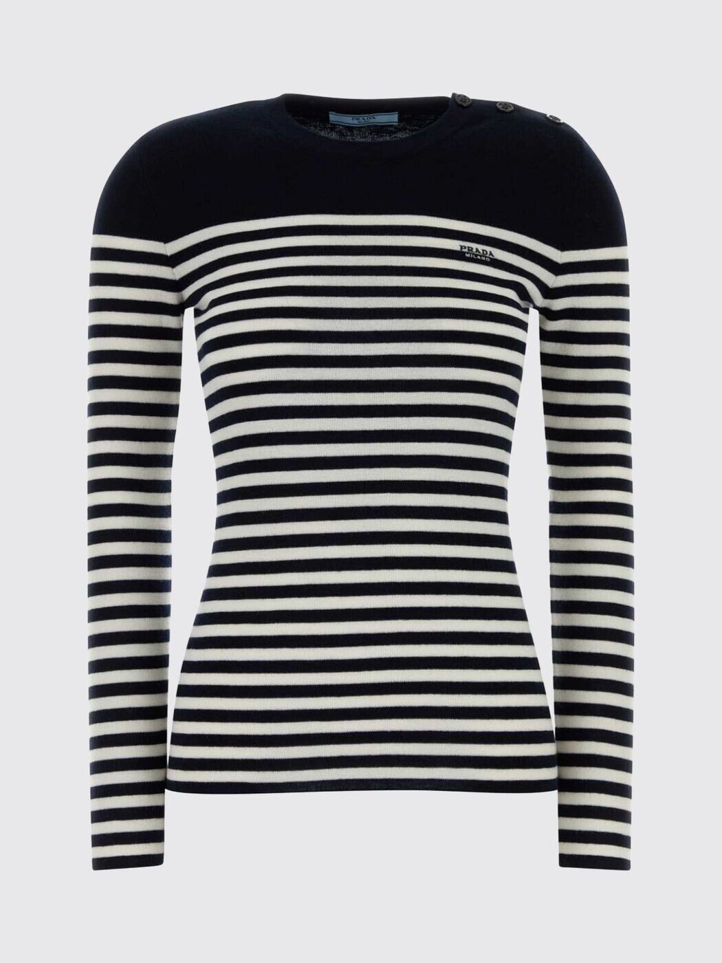 プラダ PRADA プルオーバー 編み物御召しもの レディース 青碧 Knitwear P24Z2QSOOO19IH 関税 貨物輸送無料 2026SS gi