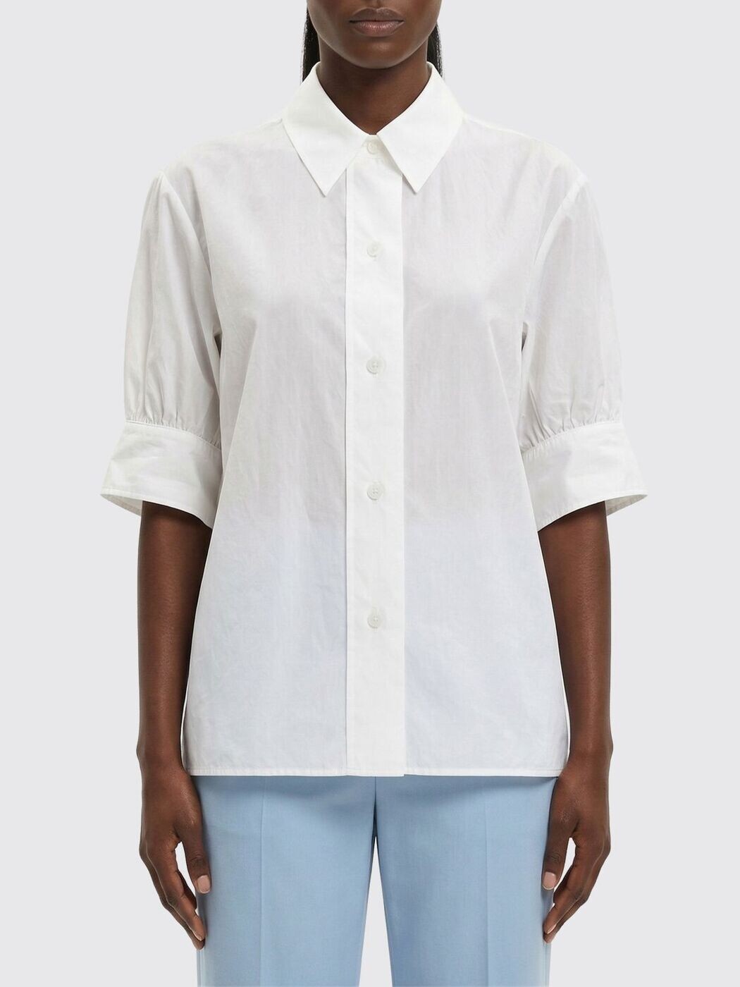 ジルサンダー JIL SANDER プルオーバー レディース 白いこと Shirts J01DL0162J45326 関税 貨物輸送無料 2026SS gi