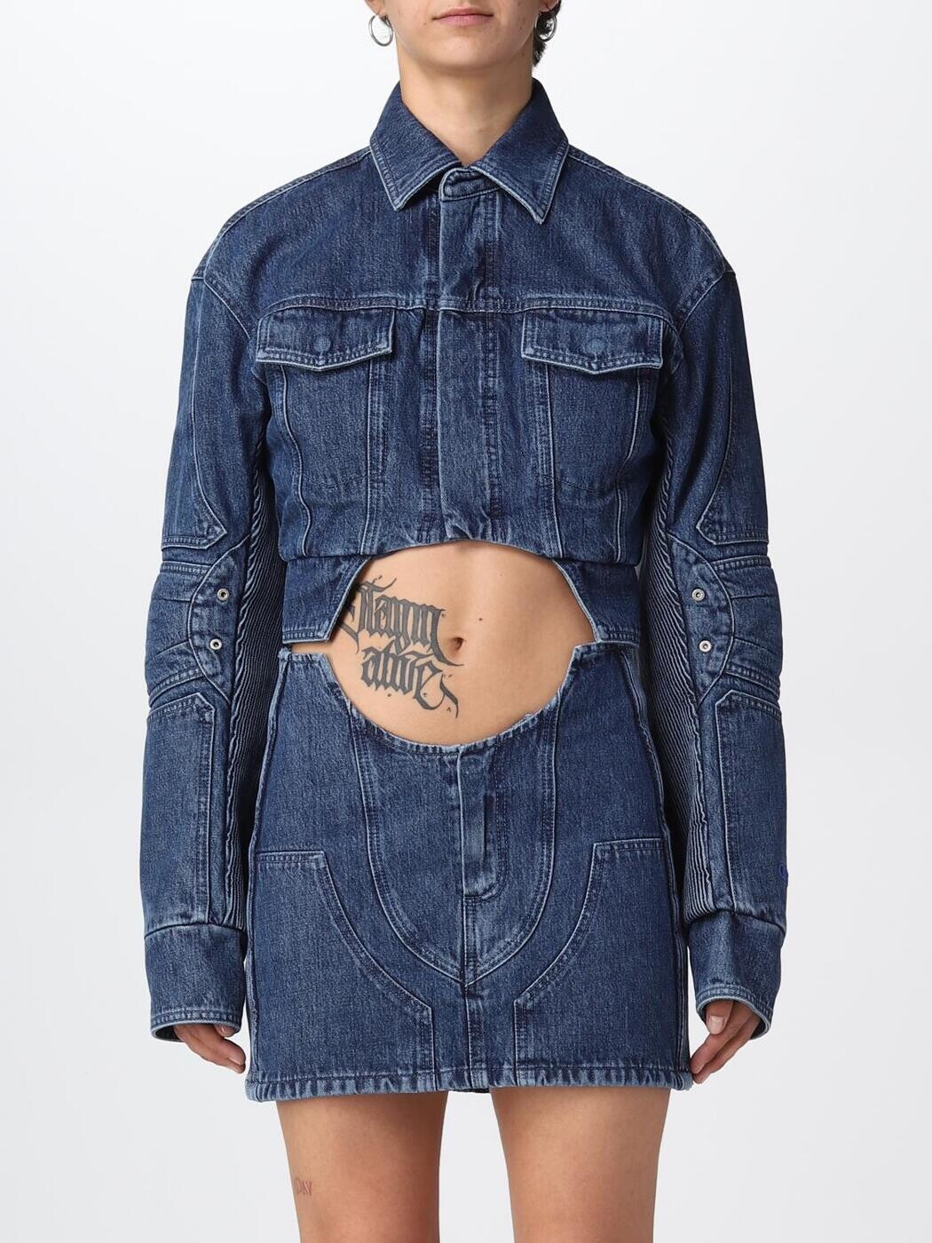 オフホワイト OFF WHITE スーツジャケット スーツ ジャケット レディース ブルー Suit Jackets OWYE044S23DEN001 Blue 関税 送料無料 2025AW gi｜BRANDSHOP「il Tesoro」