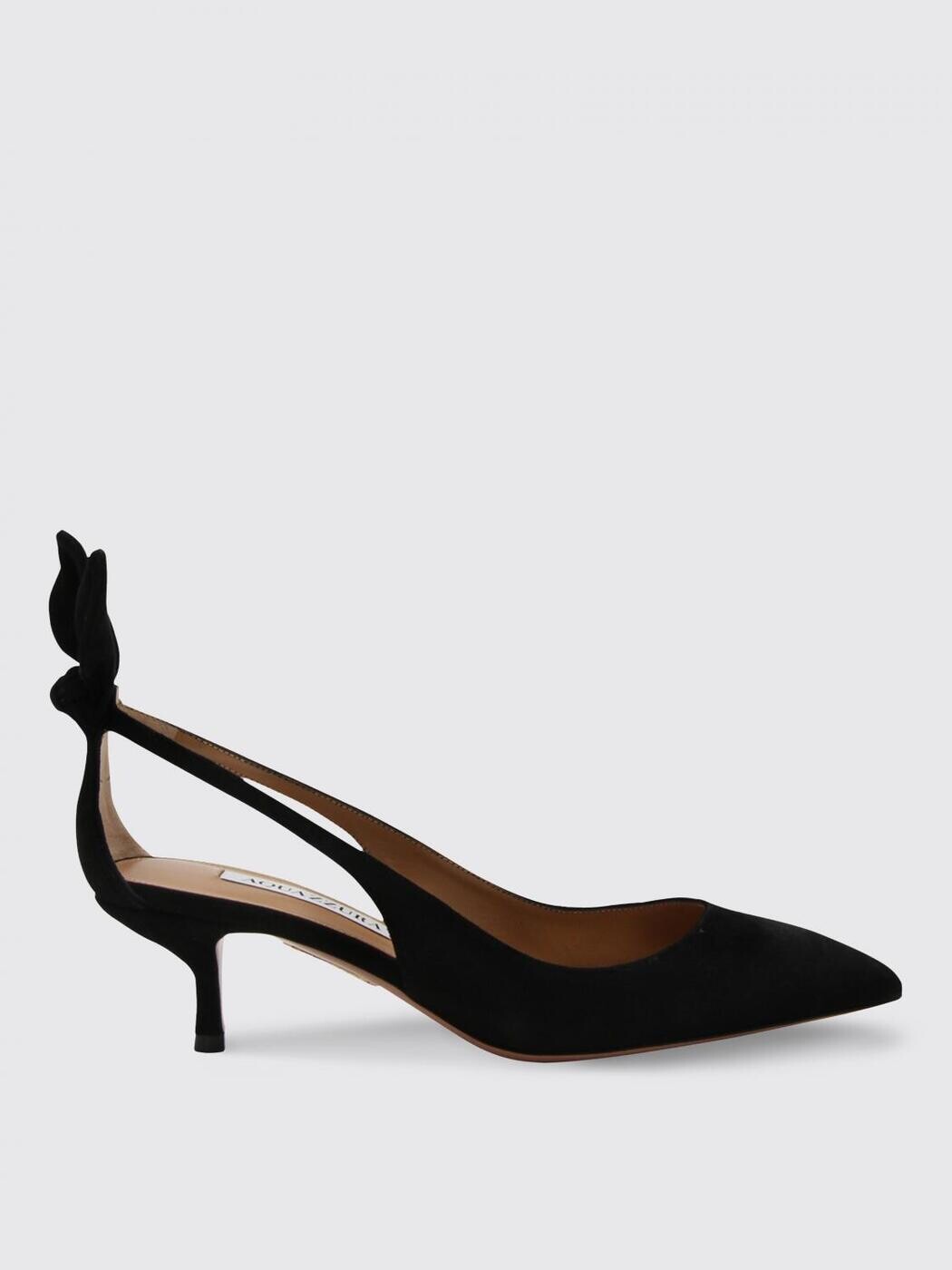 アクアズーラ AQUAZZURA ハイヒール パンプス レディース 黒いこと High heels DENMIDP2SUE Black 関税 貨物輸送無料 2026SS gi