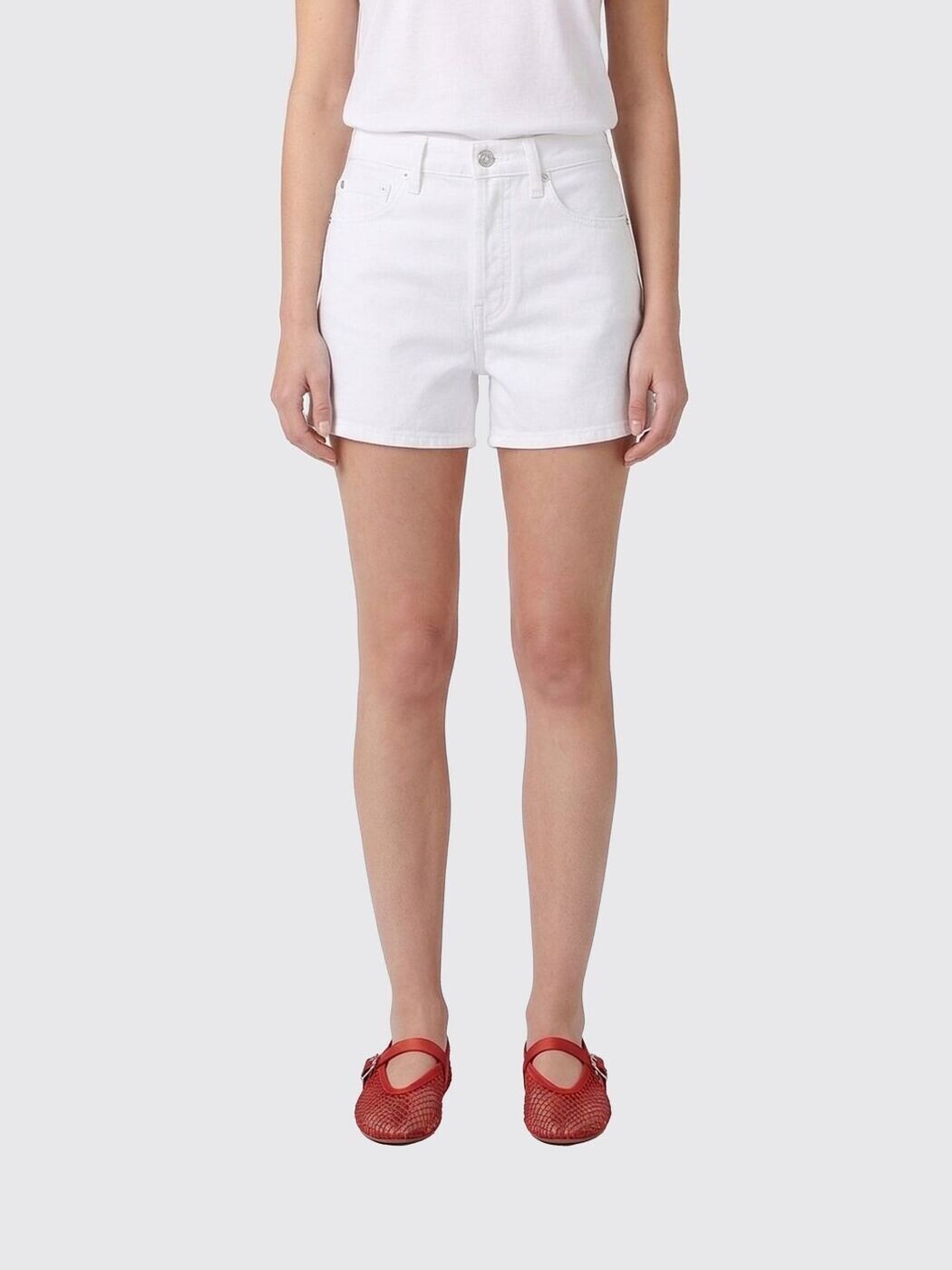 エーゴールドイー AGOLDE デニムショーツ ショーツ レディース ホワイト Denim shorts A9127B1183 関税 送料無料 2026SS gi