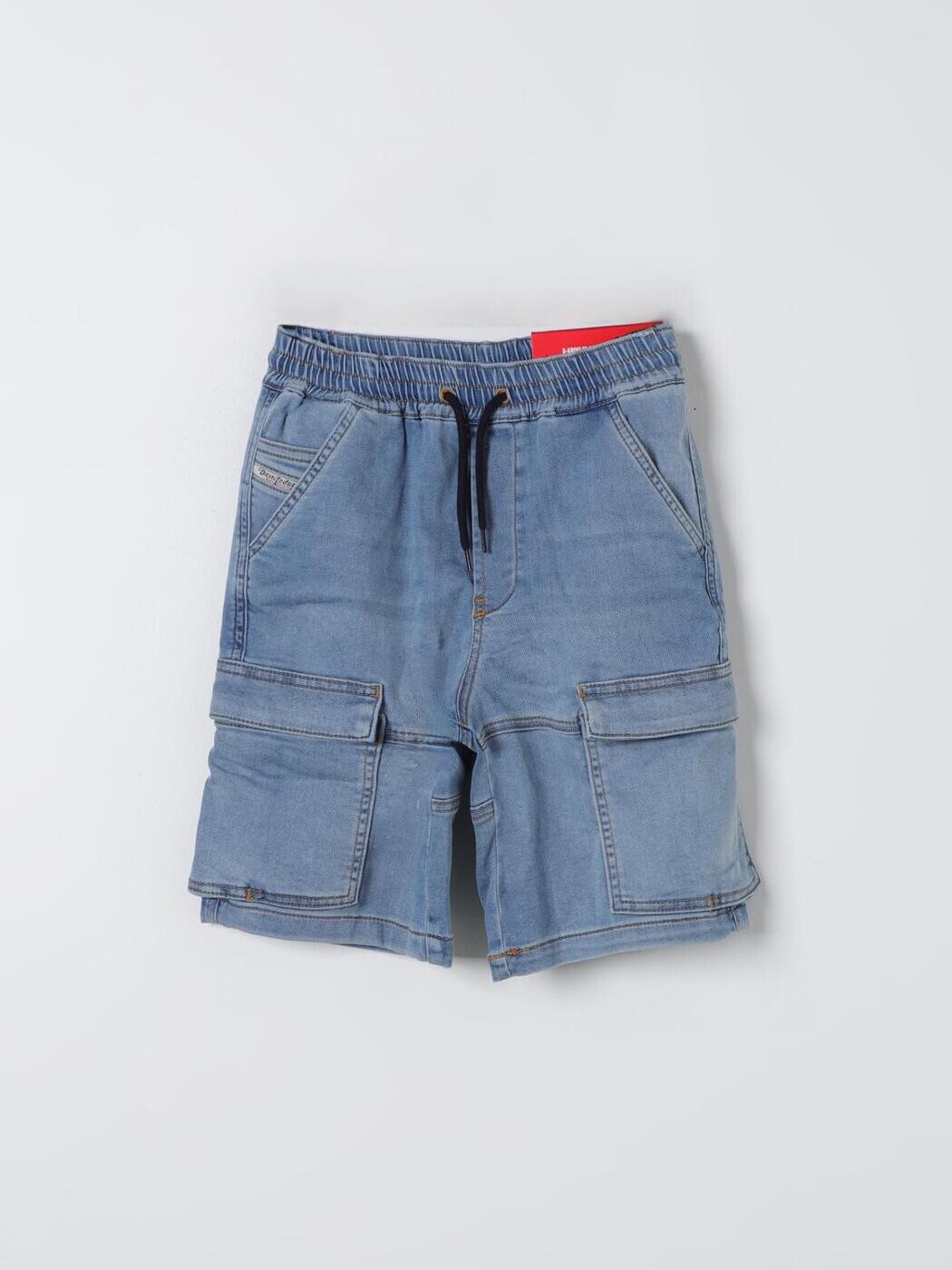 ディーゼル DIESEL 遊撃手ズボン下 ズボン下 さる股引き ボーイズ 青碧 Shorts J01634KXBKF 関税 貨物輸送無料 2025AW gi