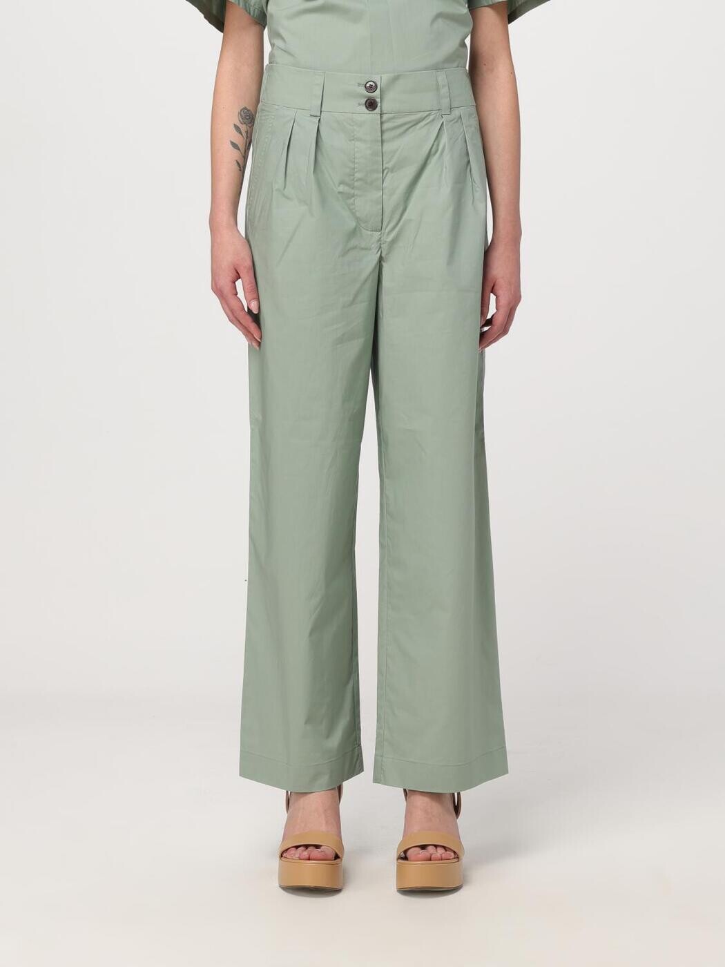 羊毛金持ち WOOLRICH ズボン ズボン下 レディース Trousers CFWWTR0174FRUT3027 関税 貨物輸送無料 2024SS gi