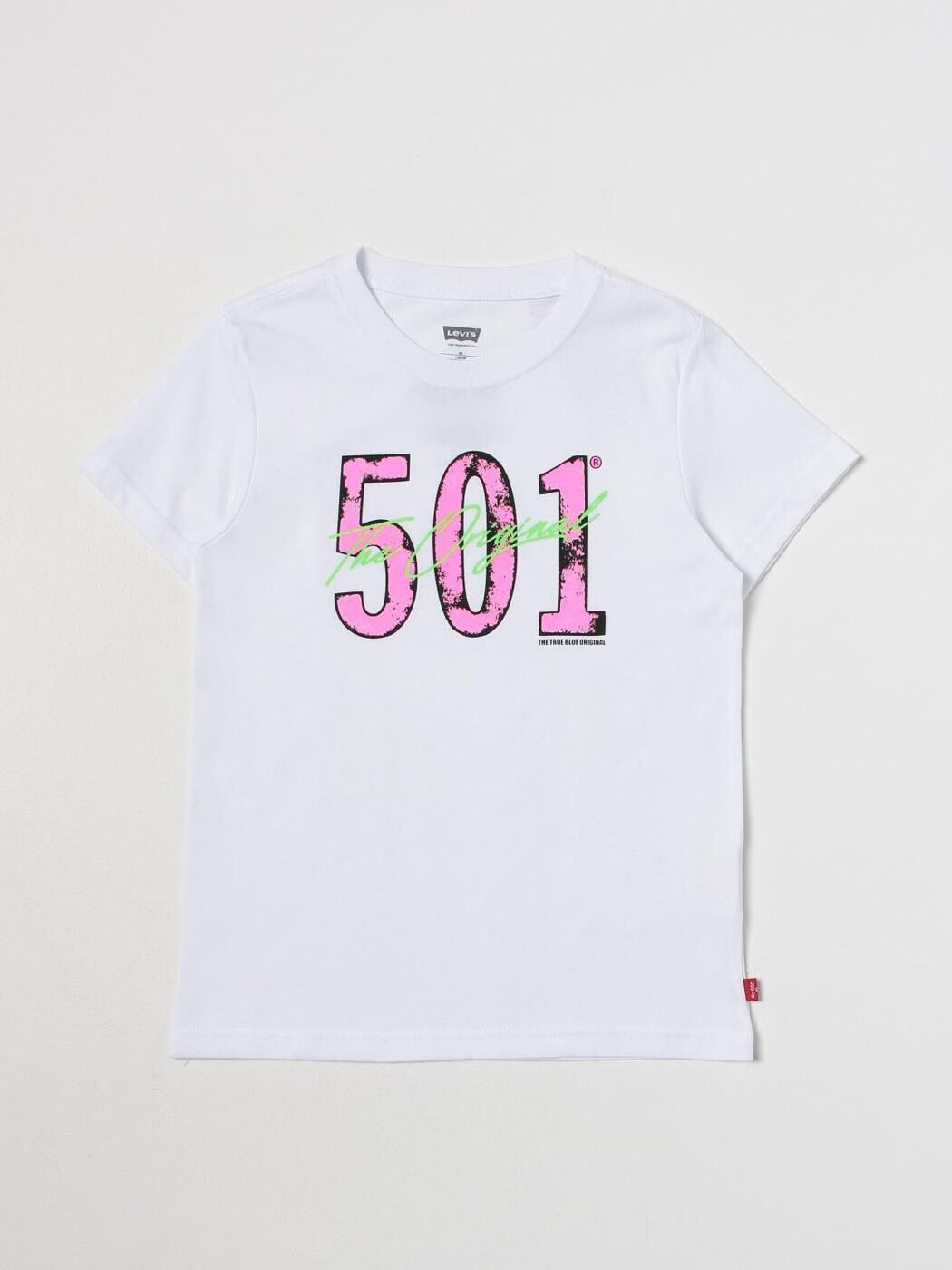 リーバイス LEVI'S ロングスリーブTシャツ Tシャツ ガールズ ホワイト Long sleeve t-shirts 9EH882 White 関税 送料無料 2025AW gi｜BRANDSHOP「il Tesoro」