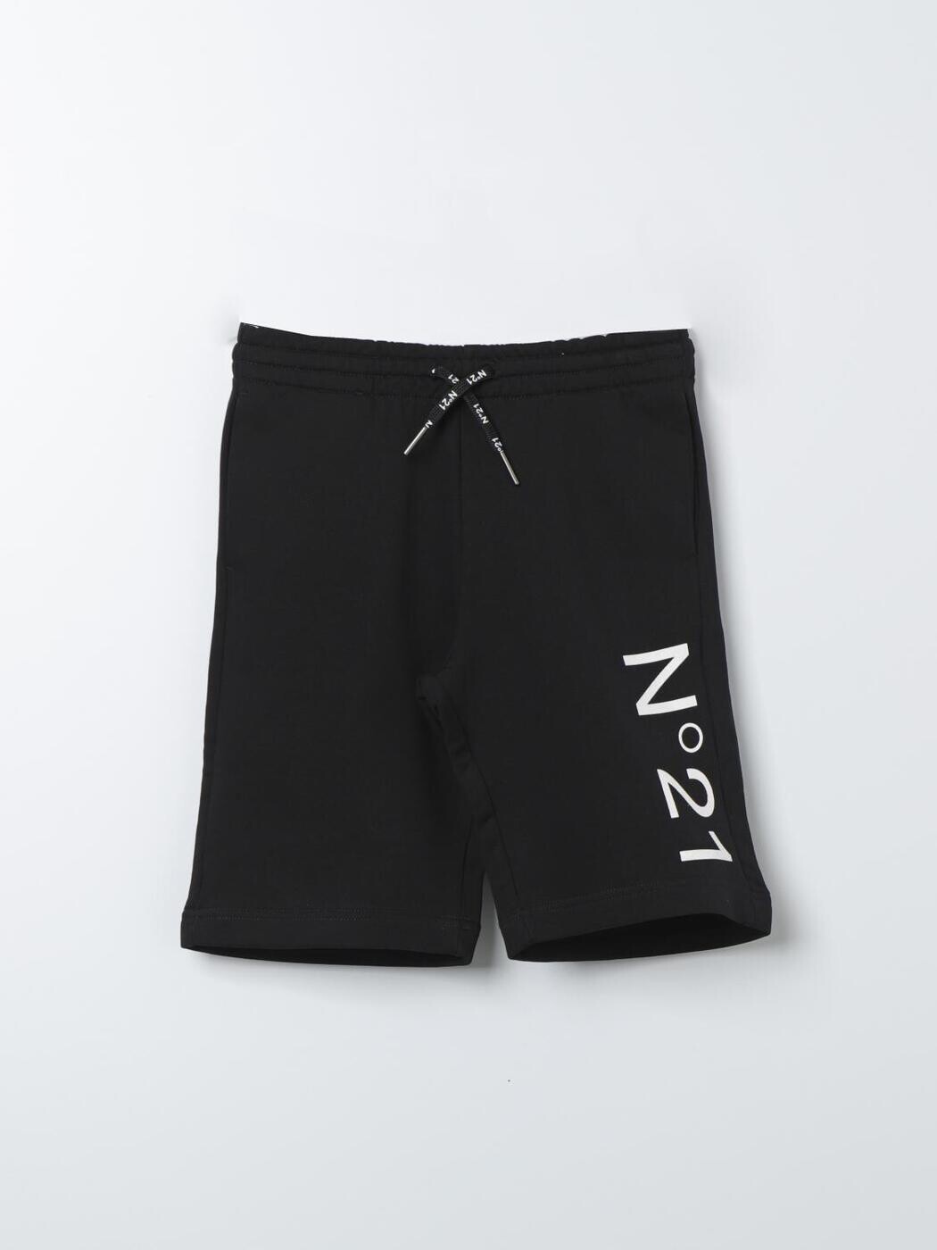 ヌメロ ヴェントゥーノ N 21 遊撃手ズボン下 ズボン下 さる股引き ボーイズ 黒いこと Shorts N21614N0154 関税 貨物輸送無料 2026SS gi