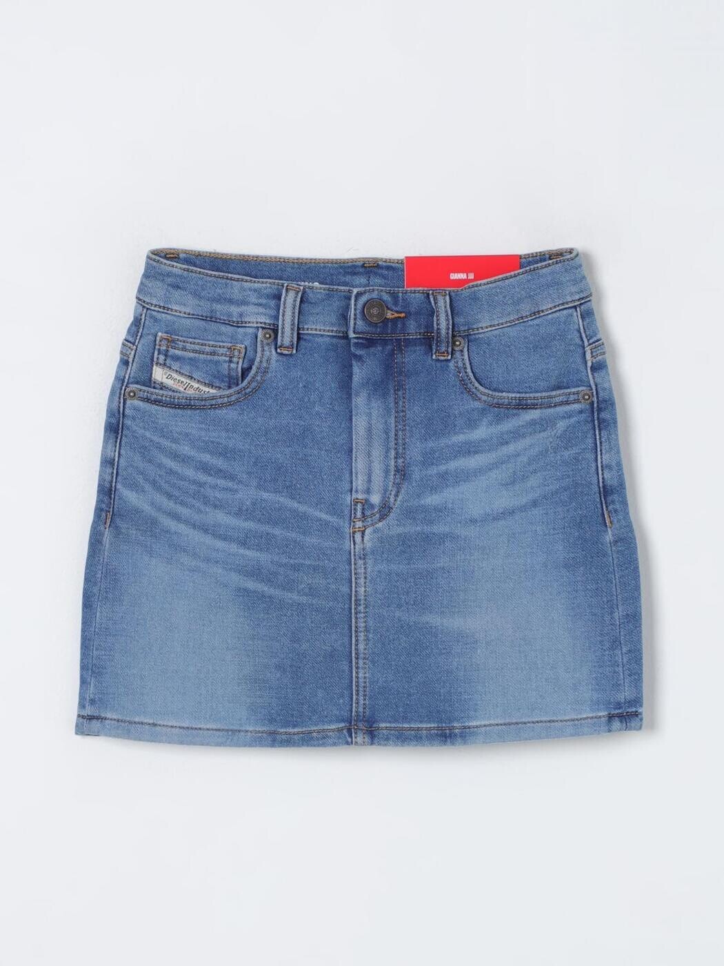 ディーゼル DIESEL ミニ御徒面子 スコート ガールズ 青碧 Mini-skirts J01854KXBK2 関税 貨物輸送無料 2024SS gi