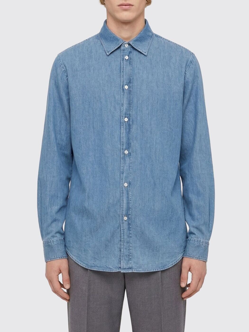 ジル サンダー JIL SANDER シャツ メンズ グレー Shirts J21DL0272J45348 Grey 関税 送料無料 2026SS gi｜BRANDSHOP「il Tesoro」