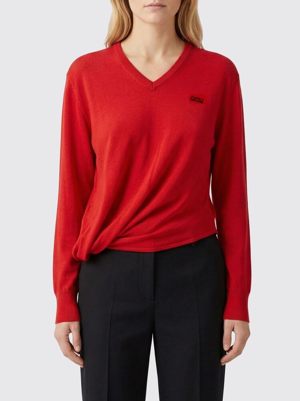 ロエベ LOEWE スウェーター 編み物お召しもの レディース 赤いこと Knitwear S540Y14KHD 関税 貨物輸送無料 2026SS gi